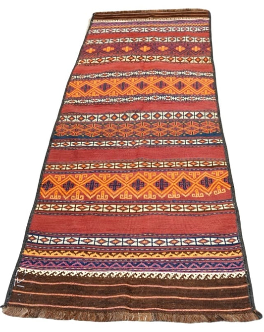 Balouch Kilim Runner 230x82cm - Republic Home - Rugs