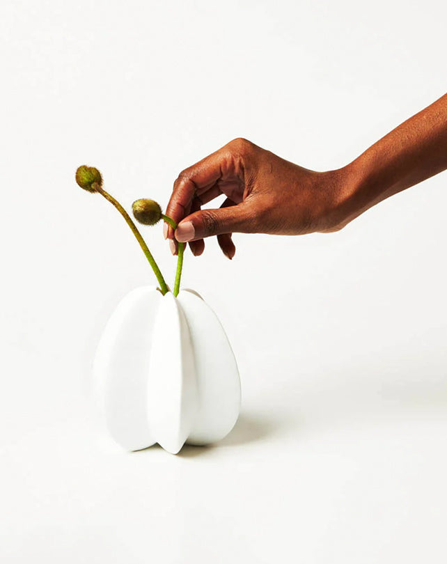 Starfruit Vase Small - White