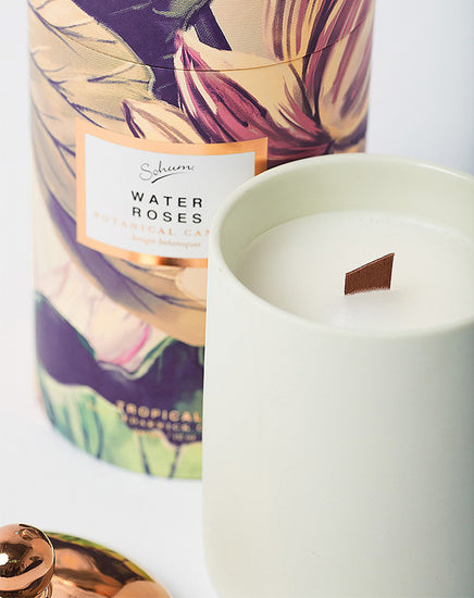 Sohum Eco Water Roses Candle - Republic Home - Homewares