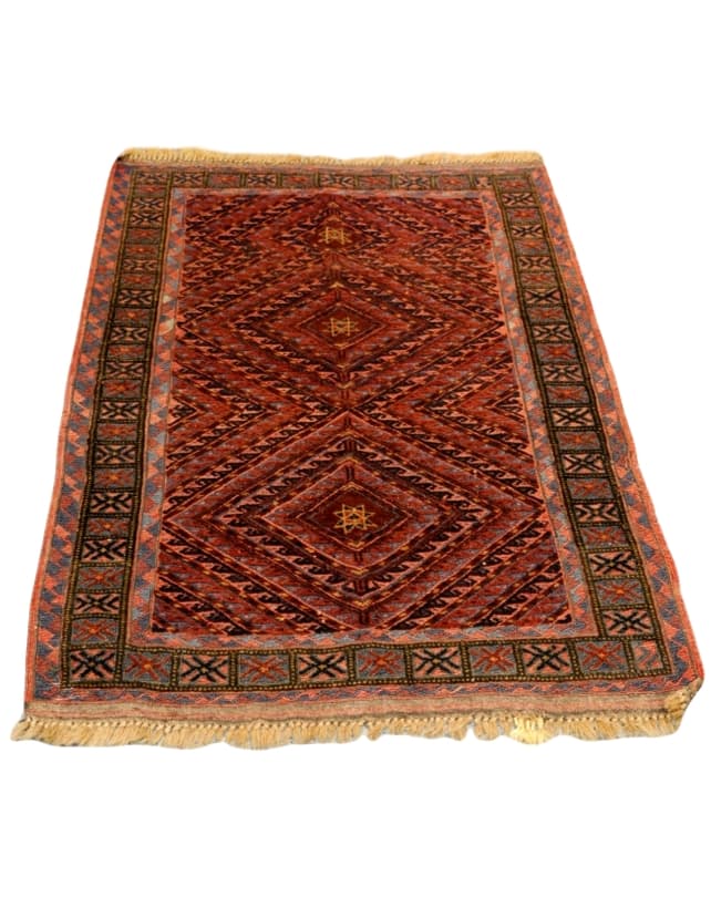 Afghan Kilim & Carpet 125x80cm - Rugs - Republic Home