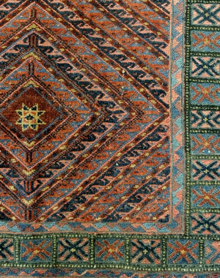 Afghan Kilim & Carpet 125x80cm - Rugs - Republic Home