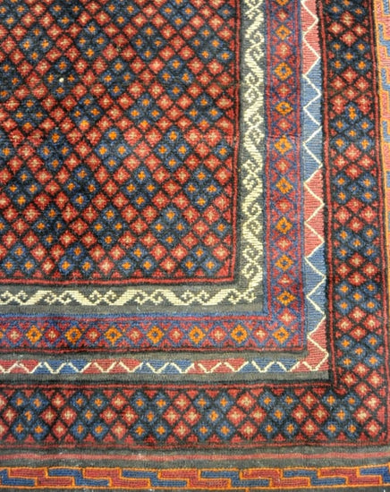 Afghan Kilim & Carpet 128x105cm - Rugs - Republic Home