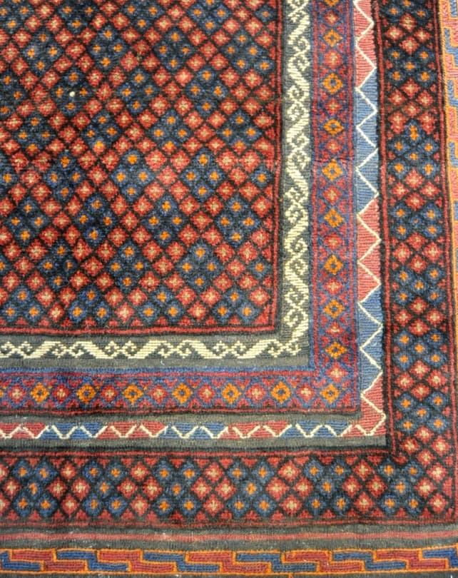 Afghan Kilim & Carpet 128x105cm - Rugs - Republic Home