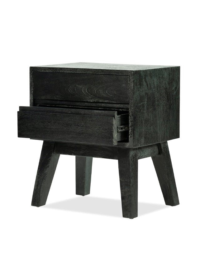 Amsterdam Bedside 2 Drawer - Furniture - Republic Home
