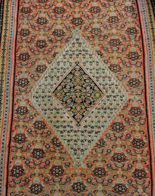 Antique Senneh Kilim 195x113cm - Rugs - Republic Home