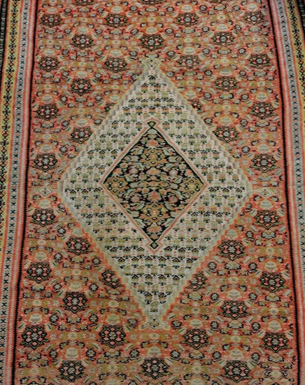 Antique Senneh Kilim 195x113cm - Rugs - Republic Home