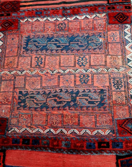 Bakhtiari Saddle Bag Rug 210x112cm - Rugs - Republic Home
