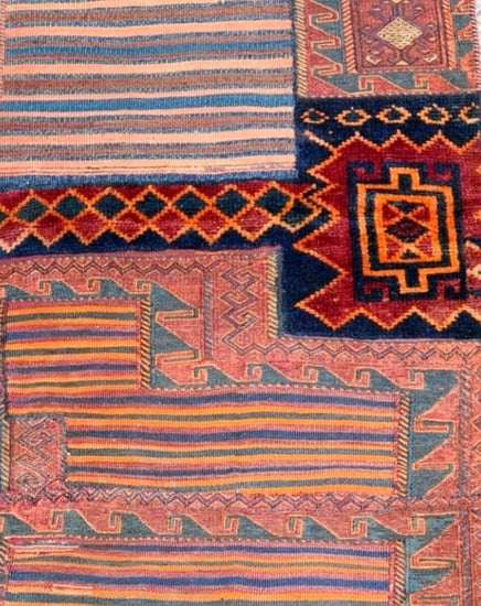 Bakhtiari Saddlebag Rug 160x70cm - Rugs - Republic Home