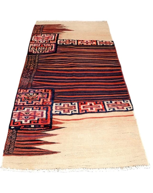 Bakhtiari Saddlebag Runner 230x98cm - Rugs - Republic Home