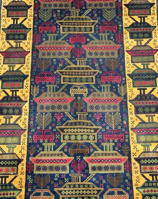 Balouch Herat Rug 260x110cm - Rugs - Republic Home