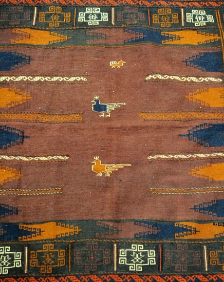 Balouch Sofreh Kilim 130x128cm - Rugs - Republic Home