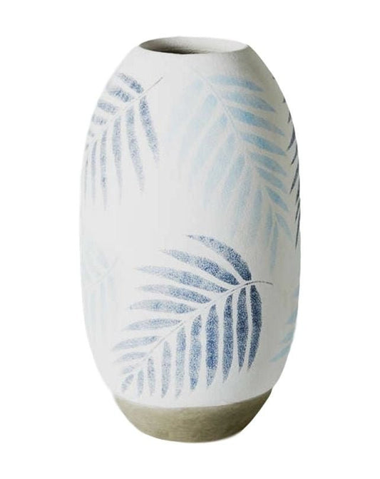 Blue Tropical Large Vase - Homewares - Republic Home