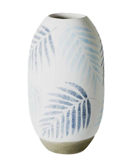 Blue Tropical Large Vase - Homewares - Republic Home