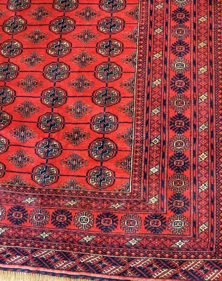Bukhara Silk and Wool Rug 180x132cm - Rugs - Republic Home