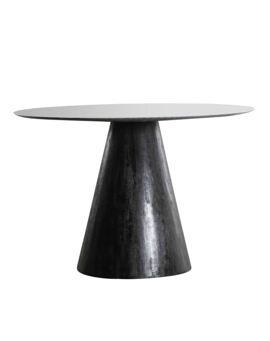 Cousteau Dining Table (Black Base) - Furniture - Republic Home