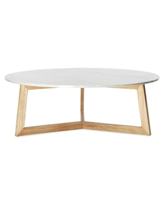 Delta Coffee Table (Marble) - Furniture - Republic Home