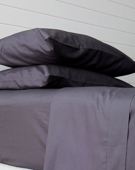 Eucalyptus Sheet Set Charcoal - Homewares - Republic Home