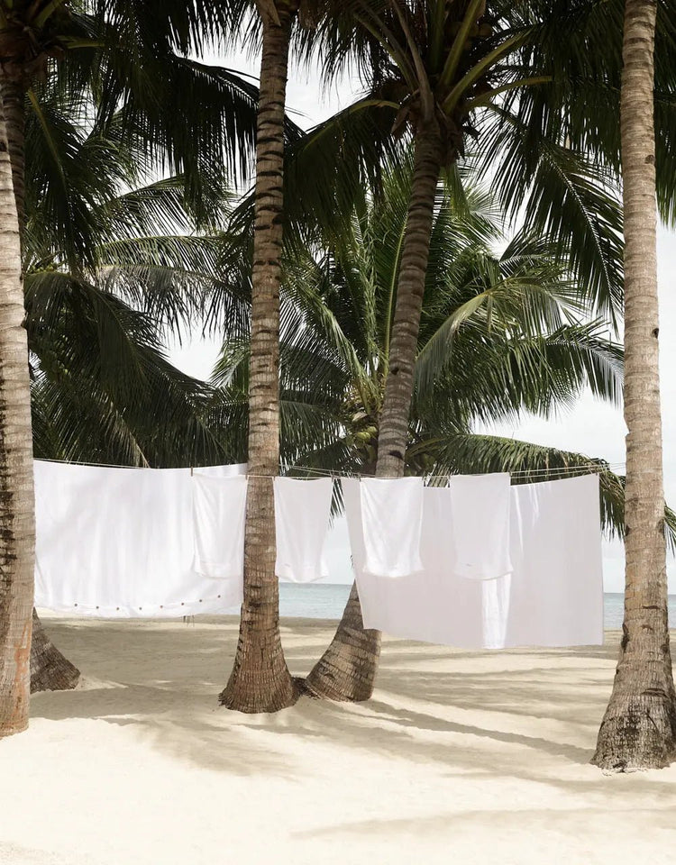 European Linen Duvet Cover Set — White - Duvet Cover - Republic Home