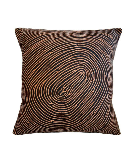 Fingerprint Red Batik Cushion - Cushion - Republic Home