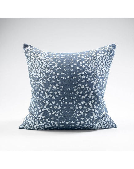 Glacier Reversible Cushion - Navy/White 50x50 - Cushion - Republic Home