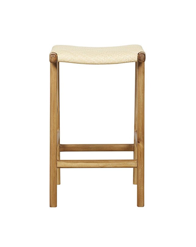 Jerry Plush Counter Stool - Furniture - Republic Home