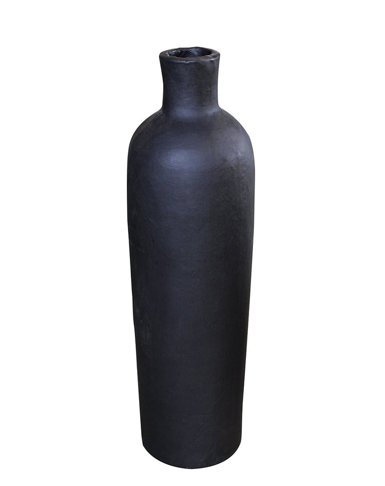 Lombok Langsing Vase - Black - Homewares - Republic Home