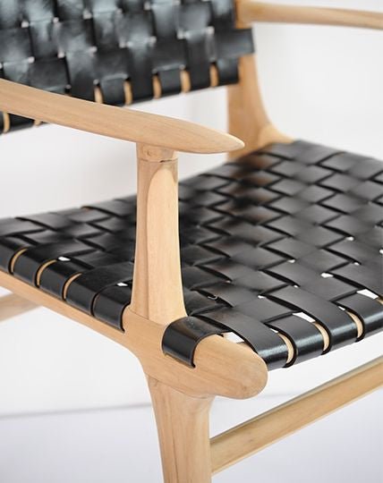 Maya Carver Chair (Straps) - Furniture - Republic Home