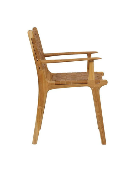 Maya Carver Chair (Straps) - Furniture - Republic Home
