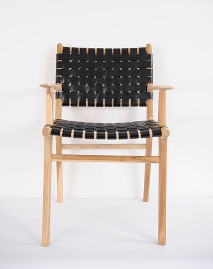 Maya Carver Chair (Straps) - Furniture - Republic Home