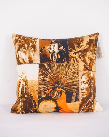 Native American Montage cushion - Cushion - Republic Home