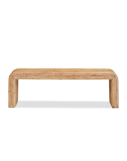 Nusa Cane Bench - Furniture - Republic Home