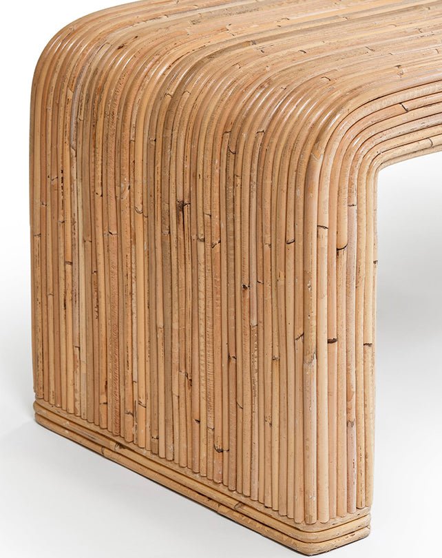 Nusa Cane Bench - Furniture - Republic Home