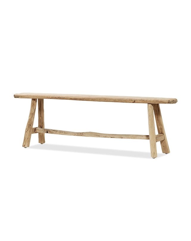 Organic Teak Bench - Furniture - Republic Home