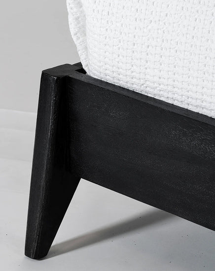 Tapestry Bed (Black) - Furniture - Republic Home