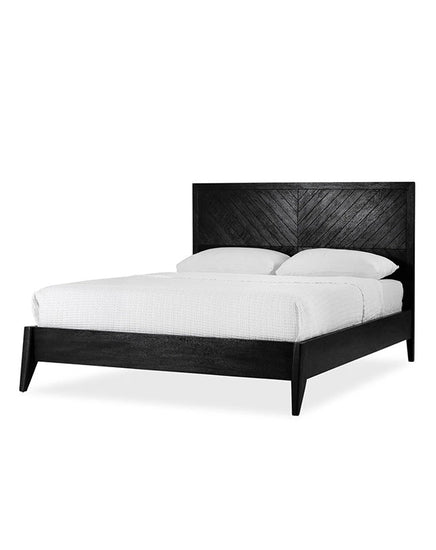 Tapestry Bed (Black) - Furniture - Republic Home