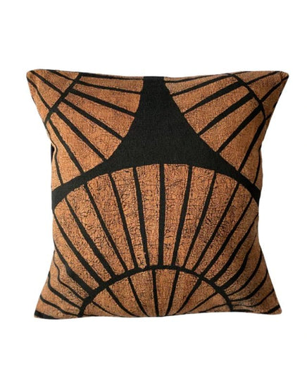 Zuva (Sunrays) Red Batik Cushion - Cushion - Republic Home